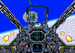 Air Diver (Japan) In game screenshot